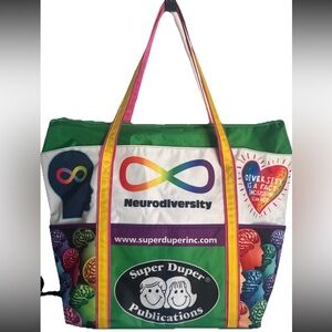 Super Duper Multicolor Tote Bag